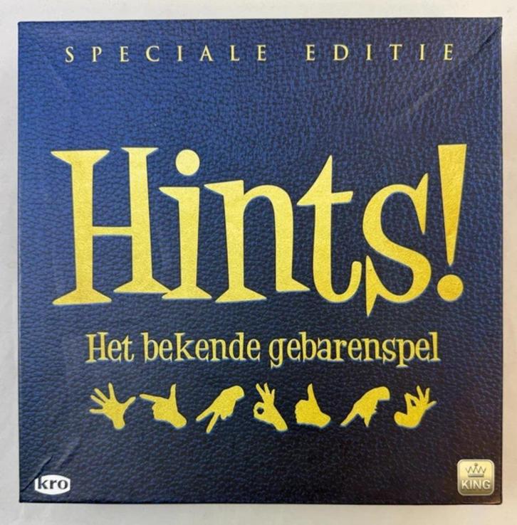 Hints speciale editie gebarenspel gezelschapsspel pantomime, Hobby en Vrije tijd, Gezelschapsspellen | Bordspellen, Zo goed als nieuw