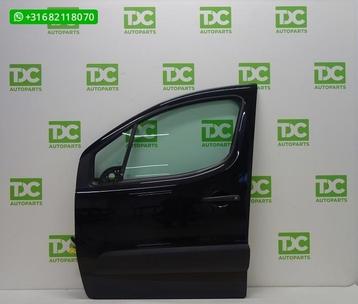 Citroen Berlingo ('08-'18) Voorportier links zwart beschikbaar voor biedingen