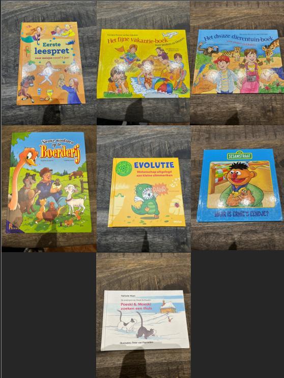 Kinderboeken pakket 7st in mooie staat, Livres, Livres pour enfants | 0 an et plus, Enlèvement ou Envoi