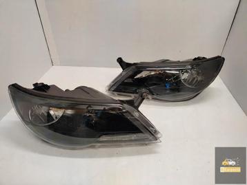 VW Tiguan I Gewoon Zwart Lamp Rechts Links Perfect beschikbaar voor biedingen