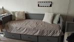 Canapé lit Hemnes gris, Huis en Inrichting, Ophalen, Zo goed als nieuw