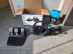 Logitech g923 + Shifter + PS4 slim 500gb, Games en Spelcomputers, Spelcomputers | Sony Consoles | Accessoires, Ophalen, Zo goed als nieuw