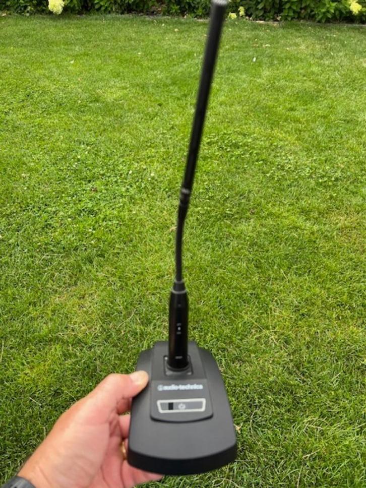 Audio technica ATND8677A + ES935, Muziek en Instrumenten, Microfoons, Zo goed als nieuw, Overige typen, Ophalen