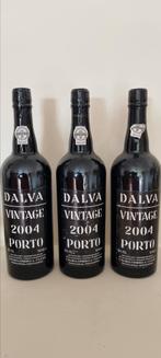 3 flessen Porto Dalva vintage 2004, Overige gebieden, Ophalen of Verzenden, Zo goed als nieuw, Vol