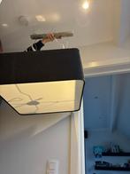Hanglamp modern antraciet stof 50*50*22, Ophalen, Stof