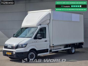 MAN TGE 3.180 Automaat Laadklep Zijdeur Bakwagen Lat om Lat  beschikbaar voor biedingen