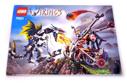 LEGO Vikings 7021 Viking Double Catapult vs. the Armoured Of, Enfants & Bébés, Jouets | Duplo & Lego, Comme neuf, Lego, Ensemble complet