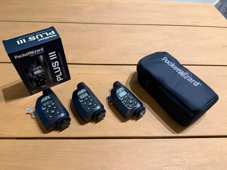 Pocketwizard plus III set, Audio, Tv en Foto, Foto | Flitsers, Zo goed als nieuw, Ophalen