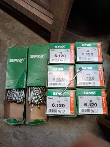 Spax Schroeven 6 x 120 mm (+-800 stuks) beschikbaar voor biedingen