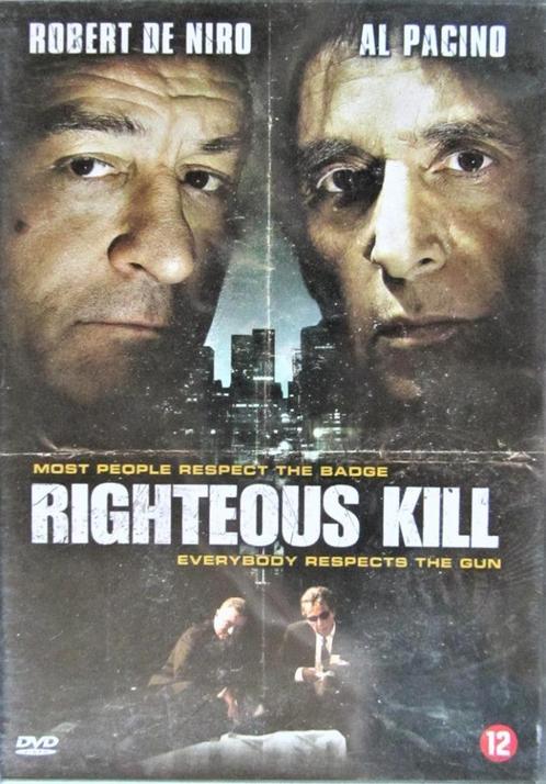 DVD THRILLER-  RIGHTEOUS KILL ( ROBERT DE NIRO- AL PACINO), Cd's en Dvd's, Dvd's | Thrillers en Misdaad, Zo goed als nieuw, Maffia en Misdaad