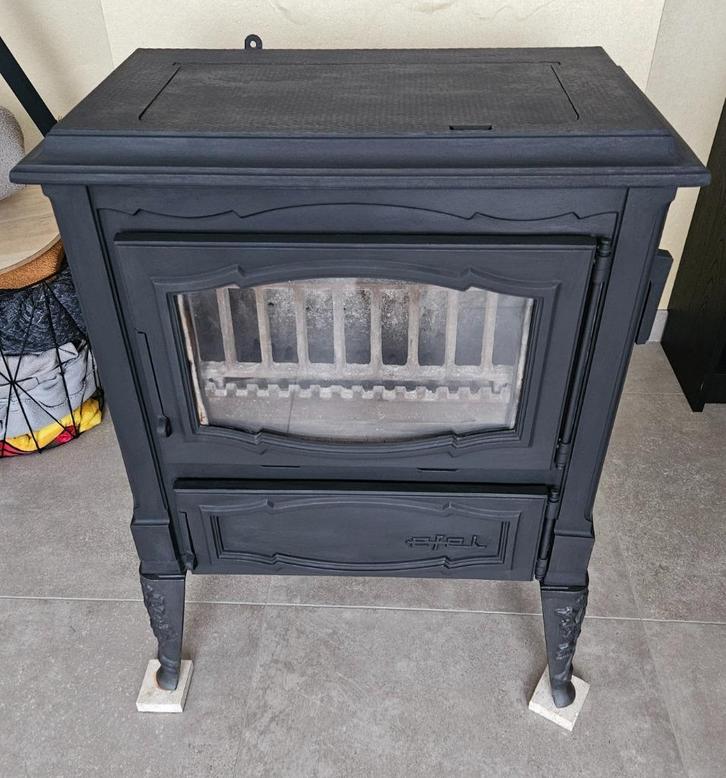 Efel allesbrander, Huis en Inrichting, Kachels, Zo goed als nieuw, Vrijstaand, Allesbrander, Hout, Ophalen