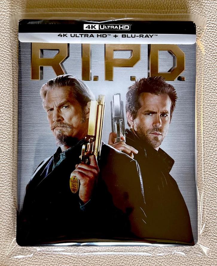 R.I.P.D. (Met OTNL) // STEELBOOK "LIMITED” Editie // 4KUHD, Cd's en Dvd's, Blu-ray, Zo goed als nieuw, Science Fiction en Fantasy