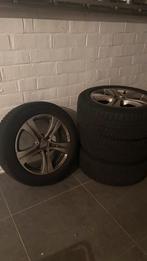 4 Jantes + pneus mercedes original alu, Autos : Pièces & Accessoires, Pneus et Jantes, Pneus hiver, 255 mm, Véhicule de tourisme