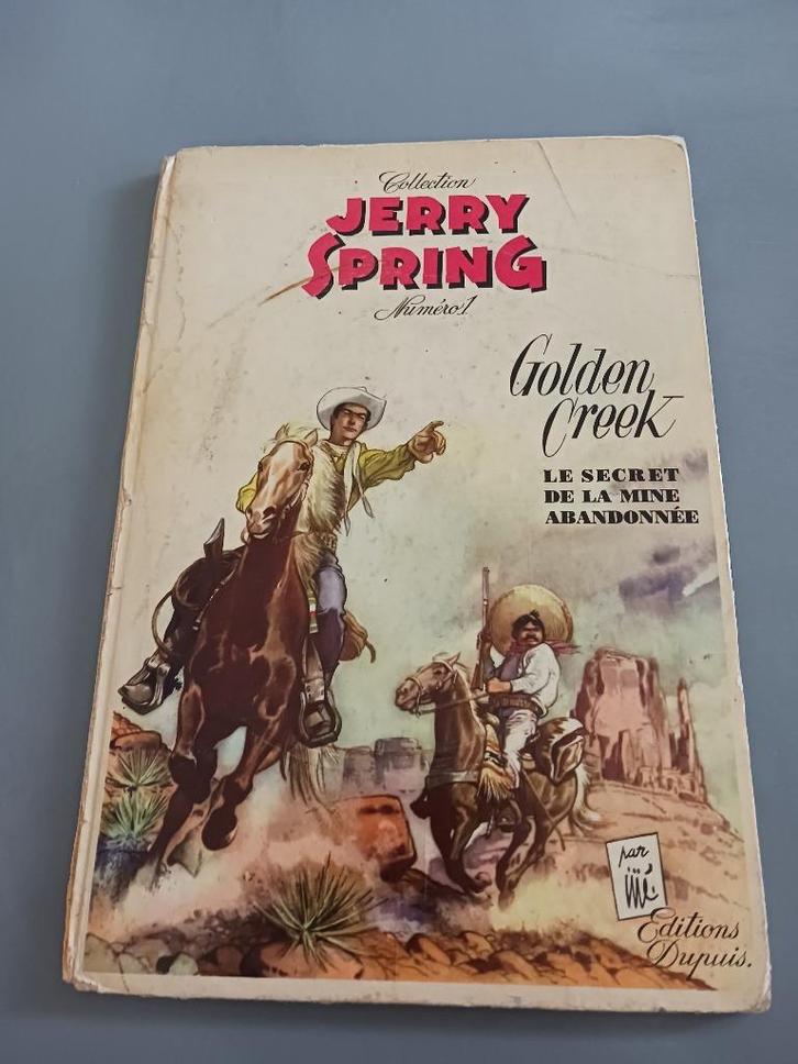 Jerry Spring 1, Golden Creek, secret Mine abandonnéé HC 1éd., Boeken, Stripverhalen, Gelezen, Eén stripboek, Verzenden