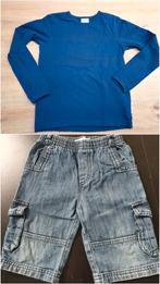 Stoer setje: Jeansshort & longsleeve Filou & friends+Baba, Kinderen en Baby's, Ophalen, Jongen of Meisje, Filou & Friends, Zo goed als nieuw