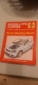 Opel Vauxhall Corsa manuel Haynes 2000/2006 benz/diesel, Autos : Divers, Modes d'emploi & Notices d'utilisation, Enlèvement ou Envoi