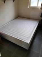 Bed, 160 cm, Deux personnes, Beige, Enlèvement