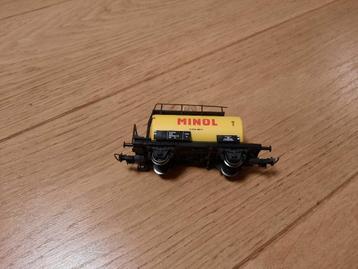 Piko 57713 - wagon citerne Minol - DR, Enlèvement ou Envoi, Utilisé, Wagon, Piko