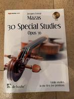 Mazas - 30 special studies for violin, Muziek en Instrumenten, Ophalen, Zo goed als nieuw