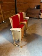 Cinemastoelen, Antiek en Kunst, Antiek | Meubels | Stoelen en Sofa's, Ophalen