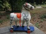 Vooroorlogs kartonnen paardje 37cm Van Beeusaert te Deinze, Ophalen