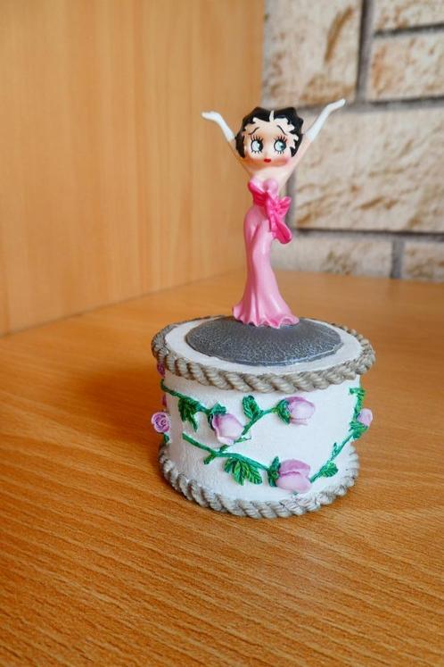 Betty Boop Bed of Roses Mini Box 1995, Verzamelen, Beelden en Beeldjes, Nieuw, Mens, Ophalen of Verzenden