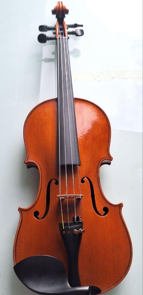 Oude Franse Viool 4/4 te koop, Muziek en Instrumenten, Strijkinstrumenten | Violen en Altviolen, Gebruikt, Viool, 4/4-viool, Ophalen