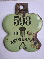 Fietsplaat - Fietsplaat - Taksplaat - Autoplaat, Verzamelen, Overige Verzamelen, Ophalen of Verzenden, Gebruikt