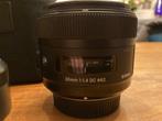 Sigma 30mm ART DC NIKON, Ophalen of Verzenden, Zo goed als nieuw, Standaardlens