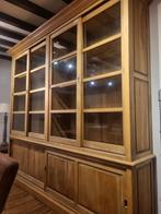 Eiken buffetkast/vitrinekast GRATIS LEVERING, Huis en Inrichting, Ophalen of Verzenden, Zo goed als nieuw