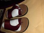 Bruine leren sandalen (39), nooit gedragen., Ophalen, Zo goed als nieuw, Sandalen