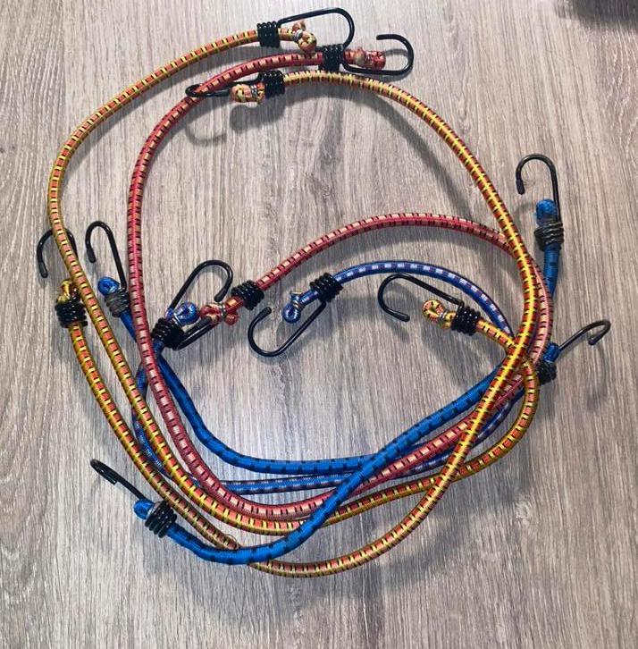 Bagagebinders 5 stuks, Fietsen en Brommers, Fietsaccessoires | Overige Fietsaccessoires, Zo goed als nieuw, Ophalen of Verzenden