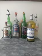 Kleine verzameling grote lege whiskey, wodka flessen, Verzamelen, Glas en Drinkglazen, Gebruikt, Overige typen, Whiskey, Ophalen of Verzenden