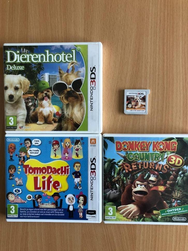 Set van 4 Nintendo 3DS games, Games en Spelcomputers, Games | Nintendo 2DS en 3DS, Gebruikt, Vanaf 3 jaar, Ophalen of Verzenden