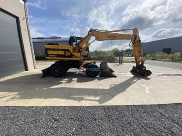 Pelle sur pneus JCB JS145W - 2002 - 8253h - 3 Bacs - E835 beschikbaar voor biedingen