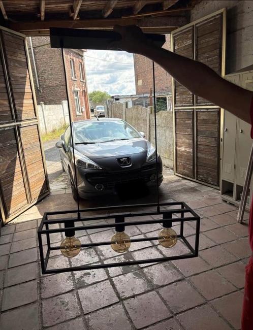 Lot de lustre suspendu, Huis en Inrichting, Lampen | Kroonluchters, Zo goed als nieuw, Metaal, Ophalen