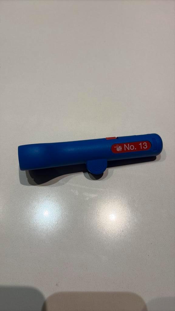 Weicon Rondkabelstripper No. 13, Bricolage & Construction, Électricité & Câbles, Neuf, Enlèvement ou Envoi