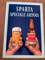 oud blikken Stella Artois bord jaren 50, Verzamelen, Ophalen of Verzenden, Zo goed als nieuw, Stella Artois