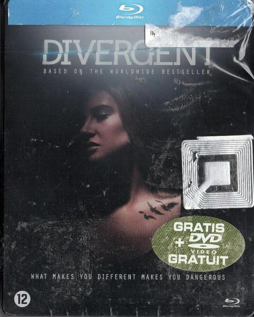 divergent "steelbook" (blu-ray + dvd) neuf, CD & DVD, Blu-ray, Neuf, dans son emballage, Coffret, Enlèvement ou Envoi