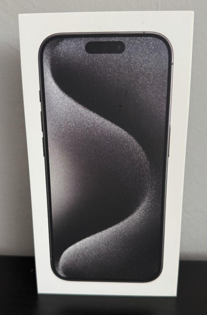 iPhone 15 Pro 128GB zwart titanium als nieuw, Telecommunicatie, Mobiele telefoons | Apple iPhone, Zo goed als nieuw, 128 GB, Zonder abonnement