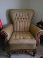 Vintage fauteuil,  1-zit (2 stuks) - stijl louis XIV - barok, Ophalen, Gebruikt