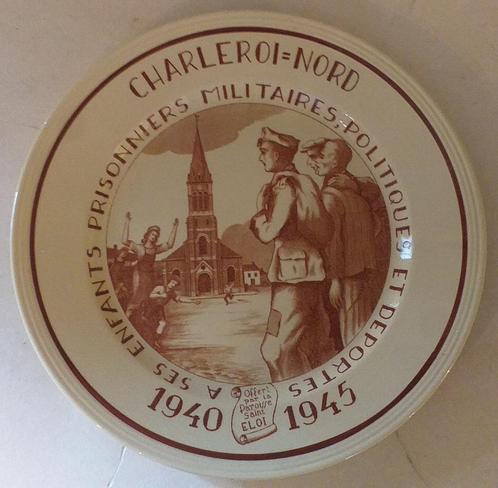 Assiette en céramique Boch Frères La Louvière - 1940-45, Antiquités & Art, Antiquités | Céramique & Poterie, Enlèvement ou Envoi