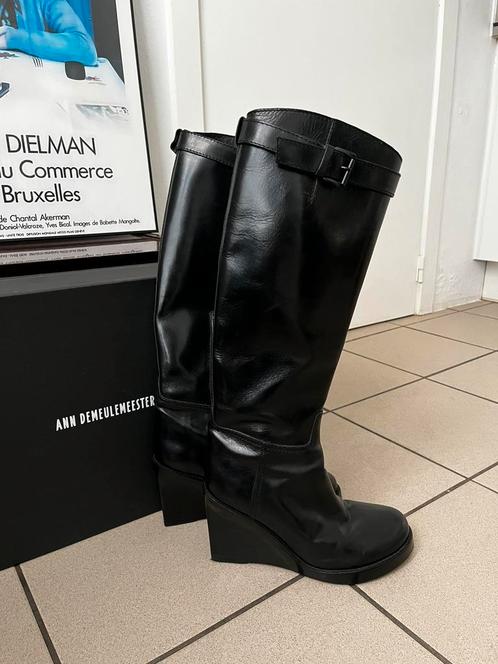 Ann Demeulemeester laarzen, Kleding | Dames, Schoenen, Zo goed als nieuw, Hoge laarzen, Zwart, Ophalen