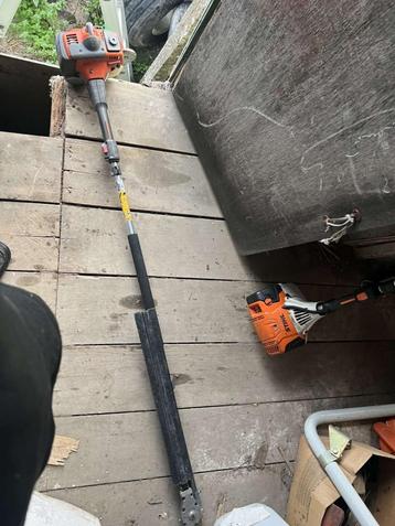 **prachtige huskvarna 325 HÈ stockhaagschaar nieuwe messen** beschikbaar voor biedingen