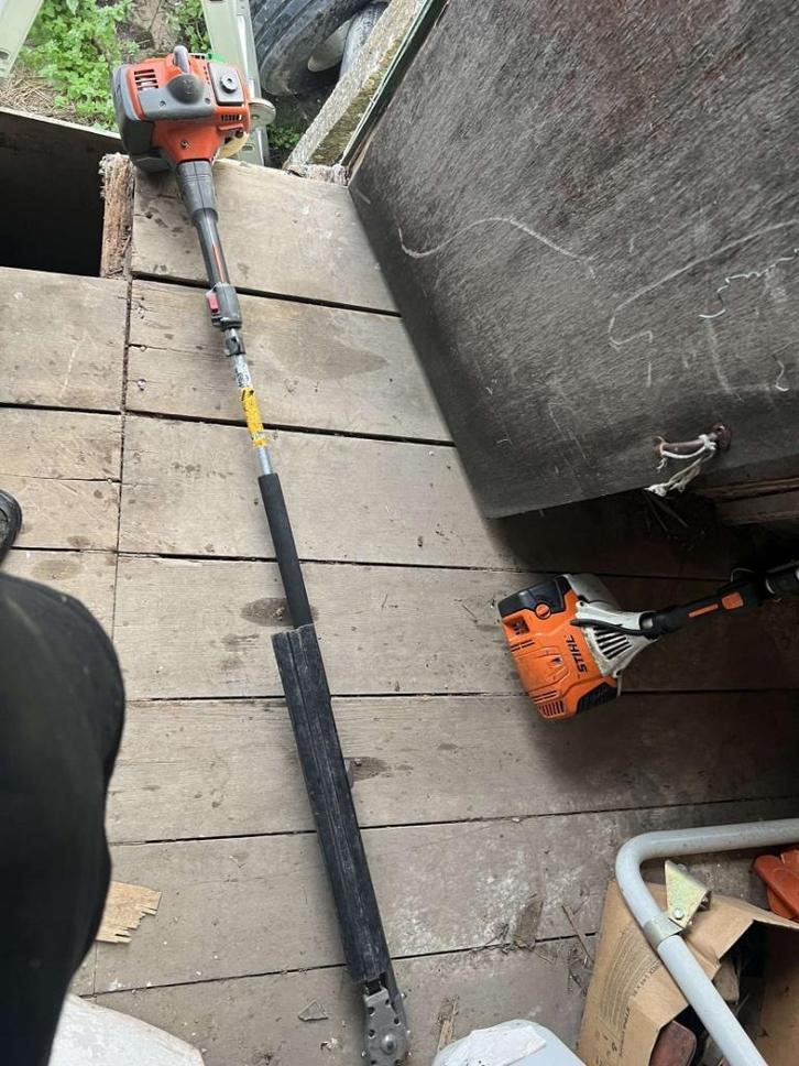 **prachtige huskvarna 325 HÈ stockhaagschaar nieuwe messen**, Tuin en Terras, Heggenscharen, Zo goed als nieuw, Benzine, Ophalen