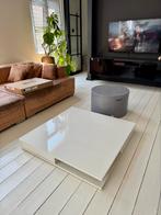 Salontafel Tofteryd - IKEA 95x95 cm - wit glanzend, Huis en Inrichting, Ophalen, Gebruikt