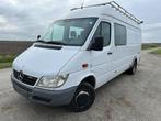 Mercedes Sprinter 416 CDI MAXI L3H2 DUBCABINE 7.PLAATS AIRCO, Auto's, Bestelwagens en Lichte vracht, Achterwielaandrijving, Leder en Stof