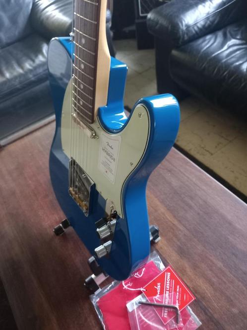 Neuve: Fender Japan Telecaster Blue Hybrid 2 RW, Muziek en Instrumenten, Snaarinstrumenten | Gitaren | Elektrisch, Nieuw, Solid body