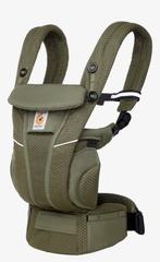Ergobaby 360 Omni Breeze - Olijfgroen, Buik of Rug, Zo goed als nieuw, Draagzak, Ophalen