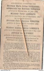 Oorlogsslachtoffer : 1944, Neerlinter, Montigny-sur-Sambre, Ophalen of Verzenden